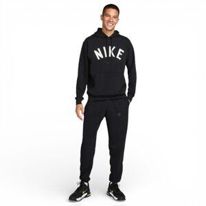 NIKE Dri-FIT 2 Piece Sweatsuit Men's Size L Terry Hoodie Joggers Gift Set NWT